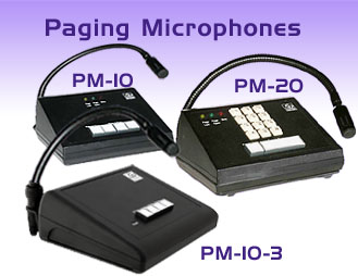 Paging Microphones - Add Paging to your Soundmasking System